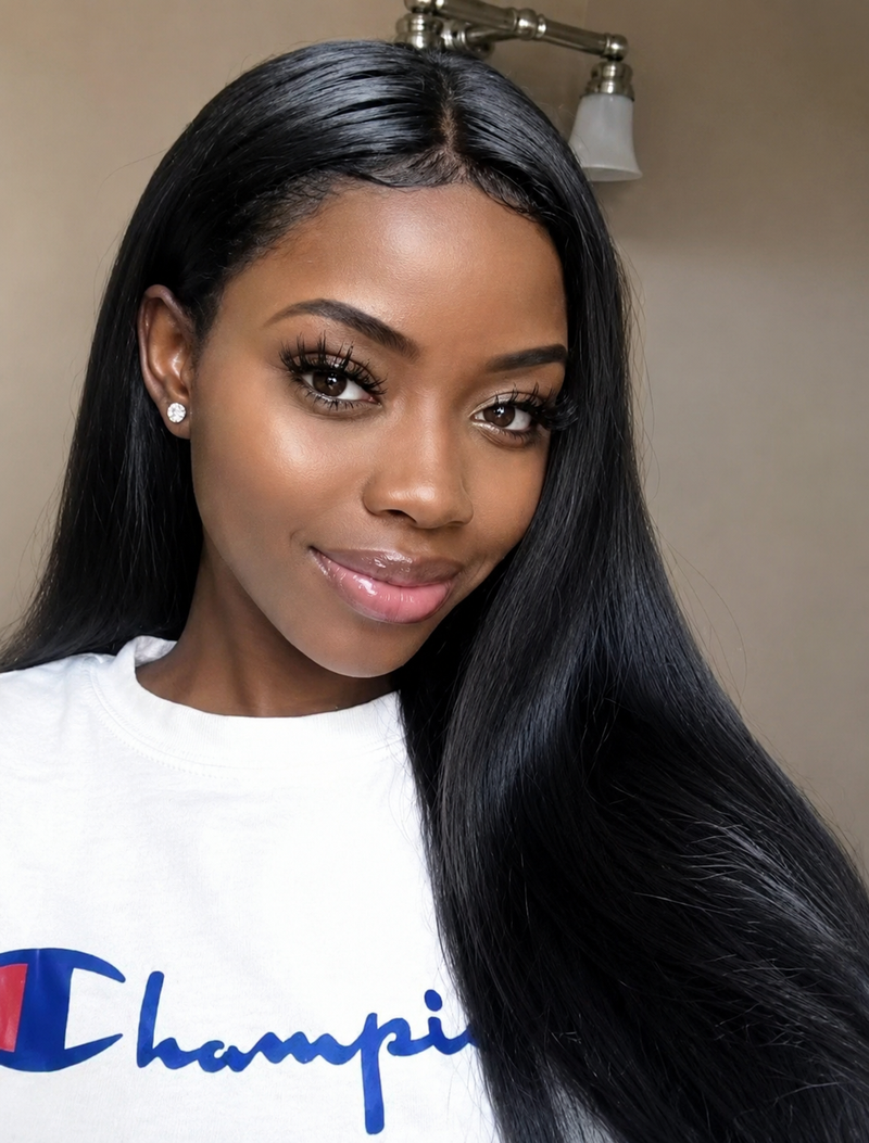 Lerato K. wearing a Victorious Hair unit